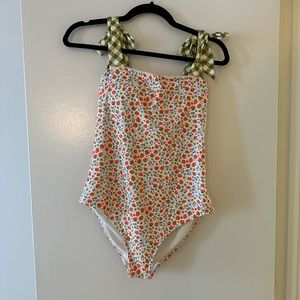 Aerie Strawberry gingham swimsuit